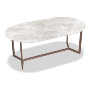 Keramische eettafel halfrond qatar