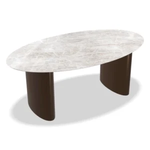 Keramische eettafel Ellipse ovaal