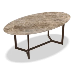 Keramische eettafel ovaal qatar
