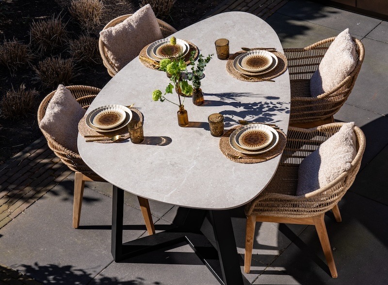 Tafelcategorie keramische tuintafels